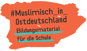 Muslimisch in Ostdeutschland - Logo